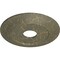 Ekena Millwork Adonis Ceiling Medallion (Canopies up to 10 1/4"), 16 1/8"OD x 3 5/8"ID x 1"P, Witch Hazel Crackle CM16ADWHC - alternate 2